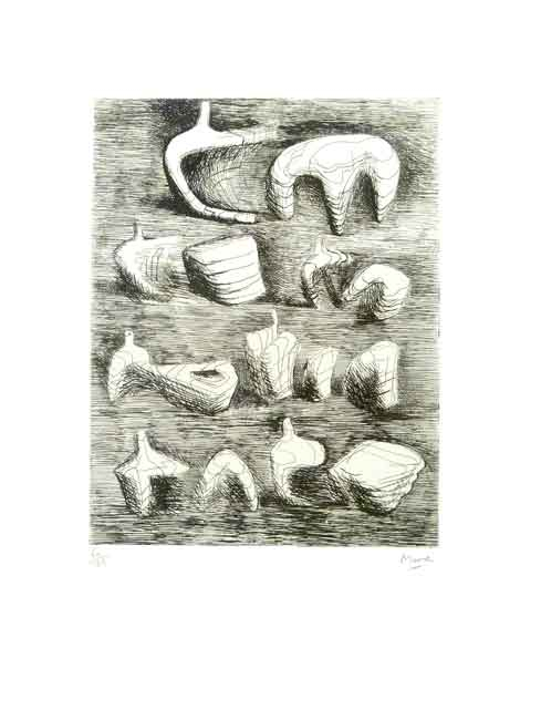 1. Two And Three Pieces Reclining Figures