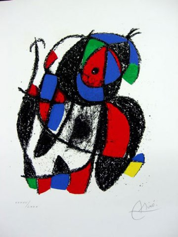 Joan Miró Litógrafo II-3