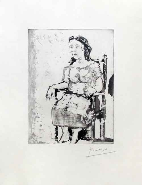 Mujer En El Sillón: Dora Maar